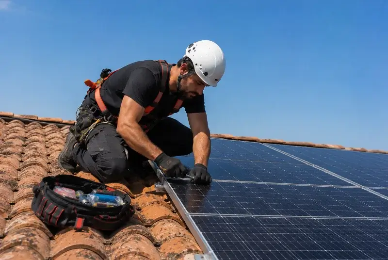 Maintenance et monitoring de panneaux solaires à Altorf